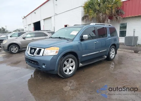 2011 Nissan Armada Sl from USA, damaged, VIN 5N1BA0ND7BN610514